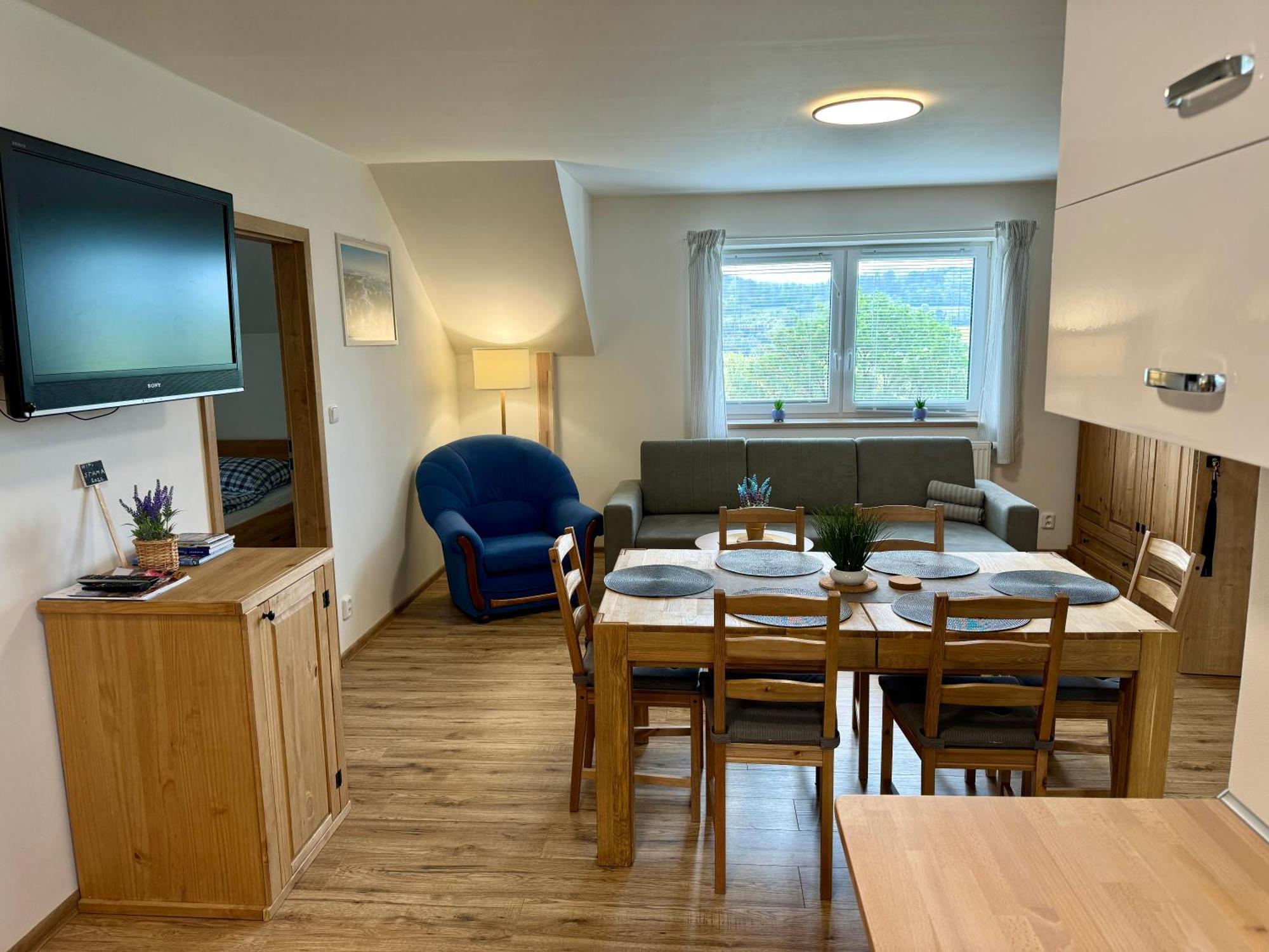 Apartmany Na Kopci Есеник Экстерьер фото