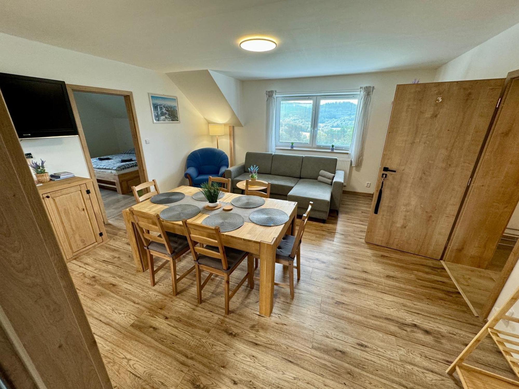 Apartmany Na Kopci Есеник Экстерьер фото