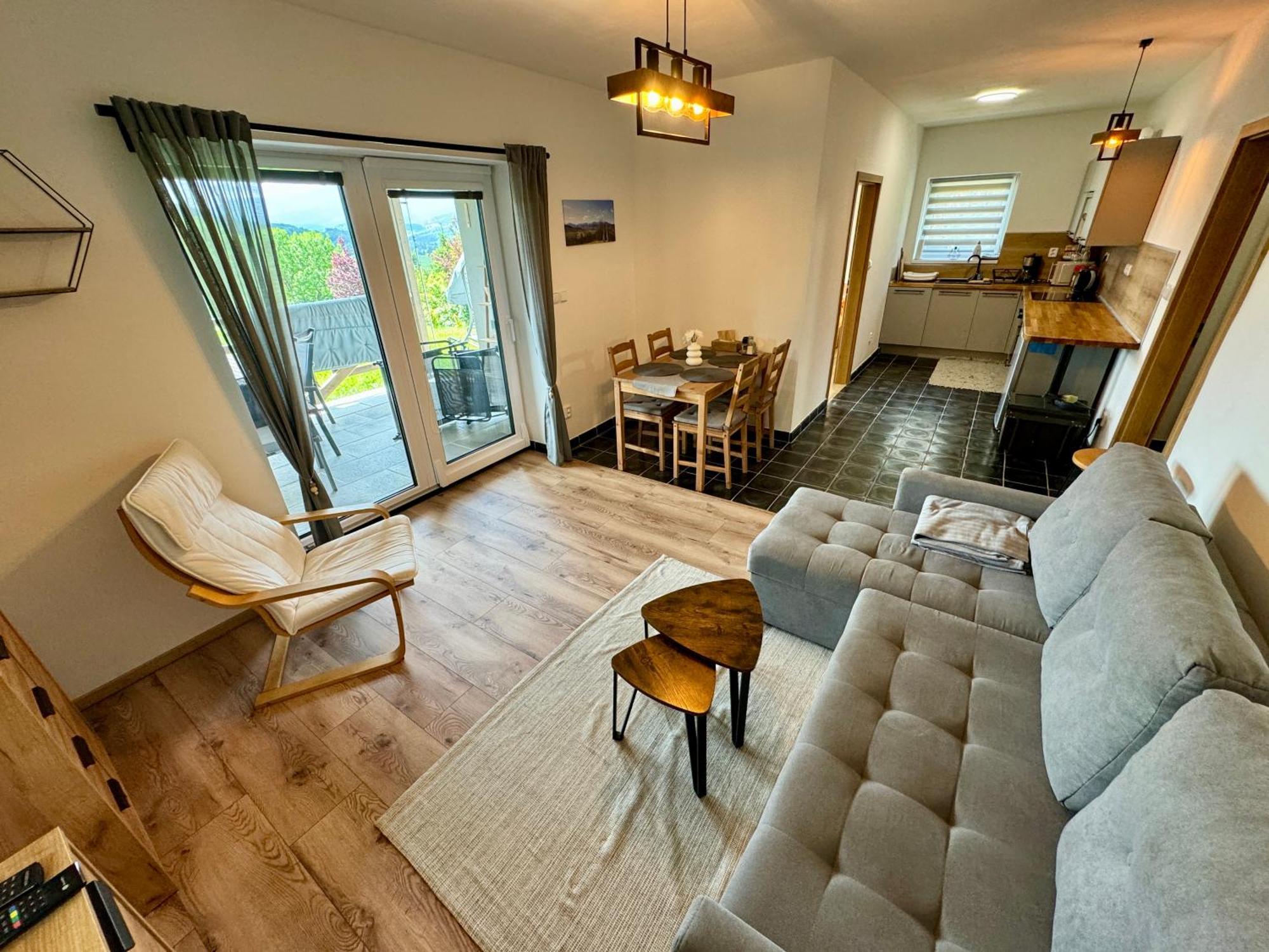Apartmany Na Kopci Есеник Экстерьер фото